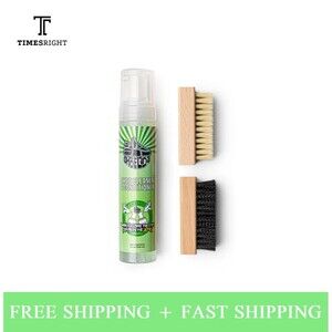 Authentic ShoeLada Foam Shoe Cleaner And Conditioner Brush Kit IN HAND FAST SHIP